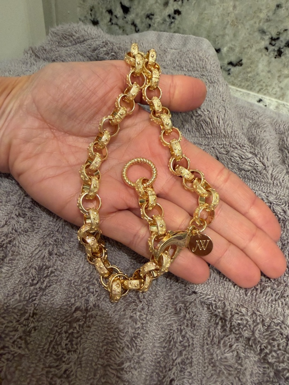 FOREVER Starry Night Lariat Rolo Chain - Picture 5 of 5